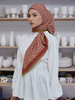 SIPO Wholesale Custom Printed Square Tudung Bawal Muslim Women Matte Satin Printing Scarves Shawls Hijab