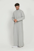 SIPO Fashion Wholesale Premium Kuwaiti Thobe With Pocket Solid Color Men Muslim Wear