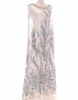 Embroidery Lace KINSLEY BEADED LACE IN BLUE