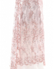 Embroidery Lace PEARL BEADED LACE IN DUSTY PINK