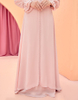 Flower Embroidery New Arrival Malaysia Plus Size Women Baju Kurung