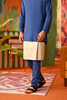  SIPO Malaysia Eid Muslim Men Clothing Classic Men's Baju Melayu Top with Metal Ring Button Detail