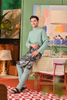 SIPO Luxury Malaysia Men Sets Heritage-inspired Men's Baju Melayu With Metal Ring Buttons
