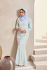 SIPO 2024 Modern Baju Kurung Manufacturer High Quality Premium Cotton Full Body Lace Muslim Women Dress