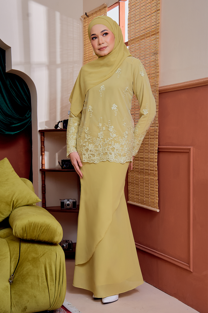 SIPO Wholesale Luxury 2024 Latest Malaysia Baju Kurung Moden with Lace Premium Royal Silk Women Muslim Dress