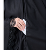 SIPO Custom Muslim Soft Telekung Prayer Robe Lace Edge High Quality Prayer Dress