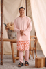 SIPO Modern Men's Kurta with Key-Hole Neckline And Functional Side Pockets Mens Kurta Malaysia