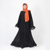 Muslim Dresses Ethnic Women Simple Islamic Clothing Dubai Kaftan Abaya Kimono