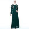 2021 Latest Designs Maxi Dress Long Sleeve Jubah Islamic Clothing Muslim Dresses Abaya