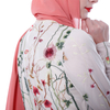 Two Pieces Islamic Clothing Maxi Dress Muslim Ladies Women Dresses With Lining