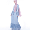 Latest 1piece Abaya Long Sleeve Islamic Clothing Maxi Dress Muslim Ladies Women Dresses