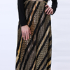Fashion Islamic Abaya Round Neck Maxi Dress Muslim Clothing Women Dress