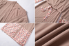 Middle East Muslim Modest Islamic Stitching Lace-up Dubai Arab Cardigan Abaya