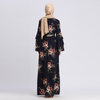 Open Lace Abaya African Pakistan Kimono Cardigan Muslim Women Dresses Kaftan Dubai Abaya