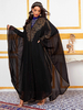 2021 Muslim Free Size Hot Diamond Elegant Modest Muslim Islamic Open Abaya 