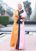 Dubai Wholesale Color Robes Islamic Clothing Kimono Abaya Front Open Muslim Dresses