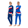 New High-end Stitching Swimsuit Middle Eastern Women's Sportswear Conservative Ladies Swimsuit