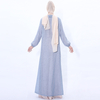 New Fashion Bright Silk Cloak with Modest Islamic Muslim Cardigan Summer Kimono