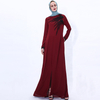 Middle East Modest Fashion Beaded Abaya Muslim Women's Abaya Zipper