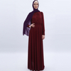 Double Layers Chiffon High Waist Muslim Islamic Abaya Modest Dress