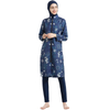 SIPO Tranditional Women Swimwear Burkini Muslim Islamic Maxi Length Digital Print