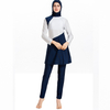 SIPO FREE SHIPPING 2021 Designer Conservative Sunscreen Fully Surrounded Long Sleeve 3 Piece Muslim Islamic Women Swimwear Swimsuit