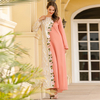 Modest Islamic Fall Clothing Ladies Embroidery Long Sleeve Dress Muslim Women Abaya
