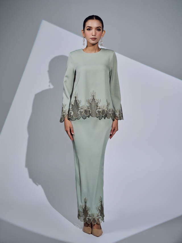 SIPO 2024 Eid Custom Muslim Mini Baju Kurung Wholesale in Vietnam Premium Moroccan Crepe Abaya Muslim Women Dress