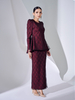 SIPO Wholesale in Vietnam 2024 Design Baju Kurung Malaysia Women Muslim Clothing Hot Selling Wanita Islamic Dress