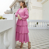 New Design Princess Dress New Arabic Modest Fashion Islamic Dress Robe Muslim Maxi Dresses Abaya