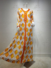  Modest Dubai Vêtements Print Borka Maxi Latest Designs Women Embroidery Muslim Dress Islamic Clothing Cotton Kimono Abaya