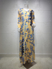  Embroidery Women Vêtements Dubai Cotton Borka Open Islamic Clothing Modest Print Muslim Dress Kimono Abaya