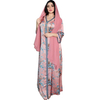  Dubai Modest Women Turkish Prayer Clothes Vetement Femme Robe Femme Musulman Kebaya Maleisie Kimono Islamic Clothing Maxi Dress Open Abaya