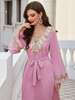 Dubai Chiffon Muslim Robe Modest Fashion Loose Islamic Maxi Dresses Abaya