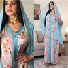  Wholesale Kaftan Islamic Clothing Open Muslim Dress Dubai Modest Fabric Embroidery Borka Fashion Kimono Abaya