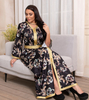  Modest Muslim Dress Embroidery Open Dubai Kaftan Islamic Clothing Borka Fabric Kimono Wholesale Fashion Abaya