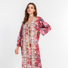  Kimono Women Borka Fashion Modest Fabric Kaftan Islamic Clothing Dubai Ladies Muslim Dress New Designs Abaya