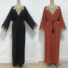  Kimono Islamic Clothing Caftan Arab Kaftan Burka Muslim Jalabiya Modest Morocco Abaya Dubai 2022 Thobe Turkish Bat Sleeve Prayer Women Maxi Dress Abaya