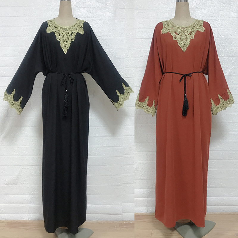  Kimono Islamic Clothing Caftan Arab Kaftan Burka Muslim Jalabiya Modest Morocco Abaya Dubai 2022 Thobe Turkish Bat Sleeve Prayer Women Maxi Dress Abaya