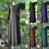  Thobe Dubai Jalabiya Burka Jilbab Turkish Kaftan Caftan 2022 Muslim Dubai Islamic Clothing Prayer Women Maxi Dress Abaya