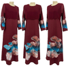  2022 Muslim Thobe Caftan Kaftan Jalabiya Burka Dubai Islamic Clothing Jilbab Dubai Turkish Prayer Women Maxi Dress Abaya