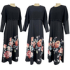  Dubai Turkish Jalabiya Burka Kaftan Islamic Clothing Caftan Muslim Thobe Dubai Jilbab 2022 Prayer Women Maxi Dress Abaya