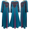 Islamic Clothing Turkish Burka Dubai Kaftan Muslim Dubai Thobe Jalabiya 2022 Caftan Jilbab Prayer Women Maxi Dress Abaya