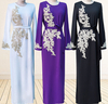 Best Selling Islamic Turkey Dubai Modest Fashion Muslim Robe Maxi Dresses Loose Abaya