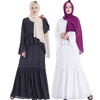 Modest Fashion Islamic Chiffon Muslim Maxi Dresses Best Selling Islamic Dubai Loose Abaya