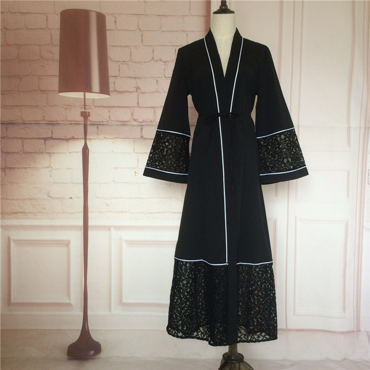 2022 Ramadan Shopping Maxi Dresses Online Modest Fashion Islamic Muslim Open Abaya
