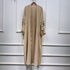 Fashion Islamic Dress Dubai Kimono Arabic Modest Cheap Modern Arabic Style Muslim Maxi Dresses Abaya