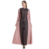  Open Abaya Jalabiya Bat Sleeve Arab Thobe Islamic Clothing Morocco Dubai Caftan Turkish Kaftan 2022 Modest Kimono Burka Muslim Prayer Women Maxi Dress Open Abaya