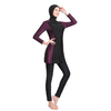 Modest Swimsuit Three-piece Suit, Zipper, Hood, Tight Swimsuit, Amazon AliExpress Wish