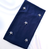 New Rhinestone Flower Chiffon Gauze Scarf Solid Color Temperament Female Long Scarf in Stock Cross-border